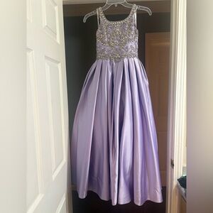Tiffany Designs Lavender Formal Kids Dress